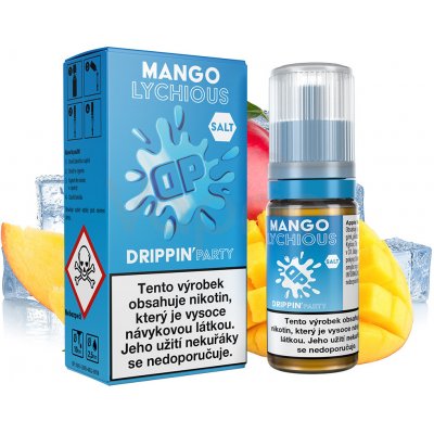 Drippin Salt Party Mango Lychious 10 ml 20 mg – Zbozi.Blesk.cz