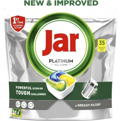 Jar Platinum All in1 Lemon tablety do myčk 35 ks – Zboží Dáma