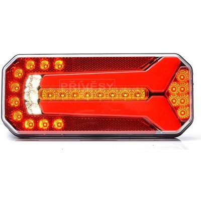 Svítilna WAS W150 sdružená LED 12-24 V, L- P, BL-dynamický/BR/KO/ML/CO – Zboží Mobilmania