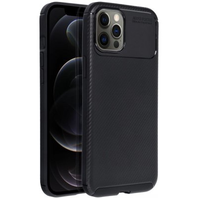 Pouzdro CARBON PREMIUM APPLE IPHONE 12 Pro Max černé – Hledejceny.cz