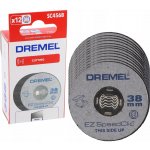Dremel SC 456B řezací kotouč na kov vyztužený rozměr 38x1,2mm 12ks 2615S456JD – Hledejceny.cz