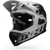 Cyklistická helma Bell Super DH Spherical matt black/White 2024