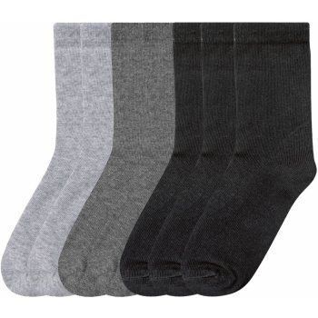 Pepperts Chlapecké ponožky, 7 párů světle šedá / tmavě šedá / černá