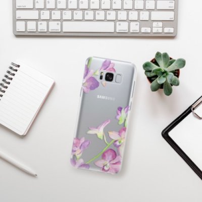 Pouzdro iSaprio Purple Orchid - Samsung Galaxy S8 – Zbozi.Blesk.cz