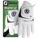 Footjoy WeatherSof Mens Golf Glove Bílá Pravá XL