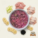 Krmimmasem.cz Kuře komplet s jablky banány a černuchou 1 kg – Zboží Mobilmania