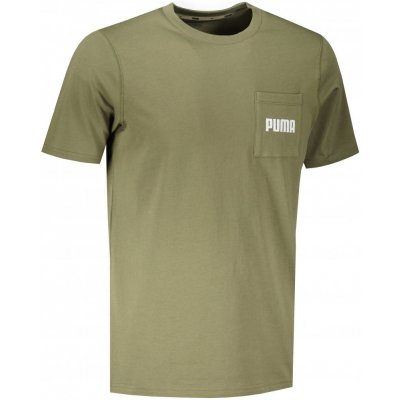 Puma Modern BAsics Pocket Tee 848442-32 Zelená