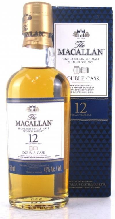 Macallan 12YO Double 40% 0,05 l (karton)