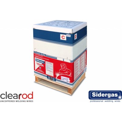 Sidergas S6 Clearod G3Si1 1,2 mm S6-Clearod-12-300 300 kg – Sleviste.cz