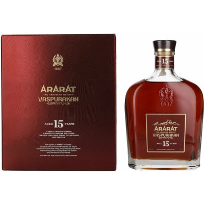 Ararat VASPURAKAN 15Y 40% 0,7 l (karton) – Zboží Dáma