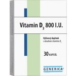 Generica Vitamin D3 800 IU 30 kapslí – Hledejceny.cz