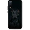 Pouzdro a kryt na mobilní telefon Pouzdro TopQ Vivo Y11s silikon Dark Pitbull