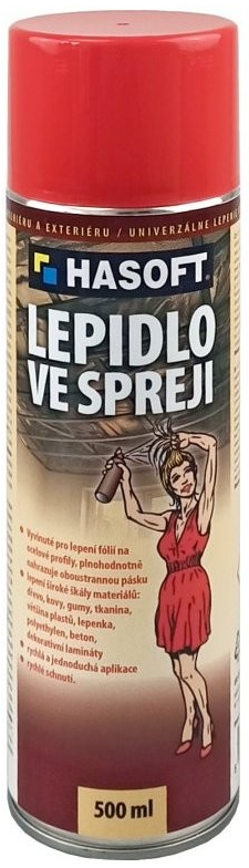 HASOFT Lepidllo ve spreji 500 ml