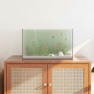 VidaXL akvárium s úložištěm průhledné 50 x 30 x 30 cm sklo 9799.42020382 – Hledejceny.cz
