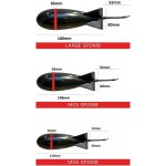 Spomb Krmící raketa Bait Rocket Bílá large – Zboží Mobilmania