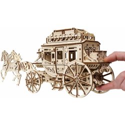 Ugears 3D mechanické puzzle Dostavník 248 ks