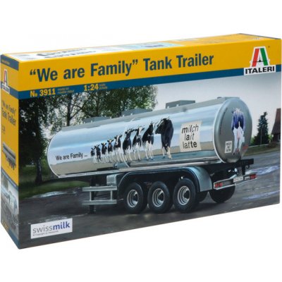 Italeri IT 3911 CLASSIC TANK TRAILER ´We are family´ 1:24