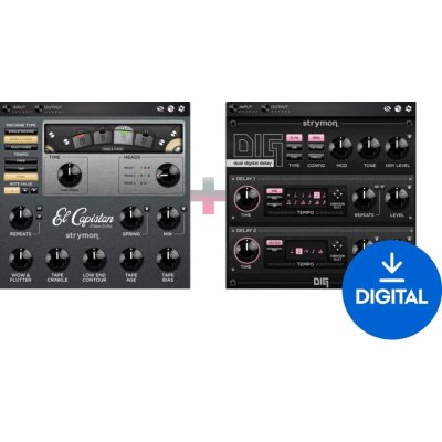 Strymon Echo Bundle: El Capistan & DIG Digitální produkt – Zboží Živě