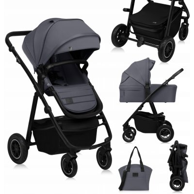 Lionelo AMBER PLUS 2IN1 GREY GRAPHITE 2025 – Hledejceny.cz
