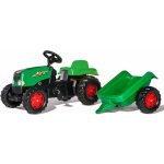 Rolly Toys Šlapací traktor Rolly Kid s vlečkou zelená – Zbozi.Blesk.cz