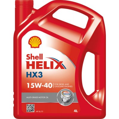 Shell Helix HX3 15W-40 4 l