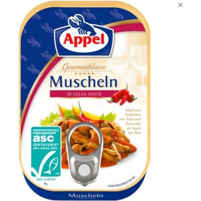 Appel mušle v salsa omáčce 100 g – Zboží Dáma