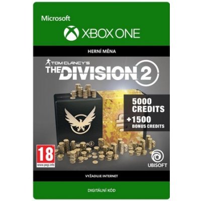 Tom Clancy’s: The Division 2 – 6500 Premium Credits Pack – Hledejceny.cz