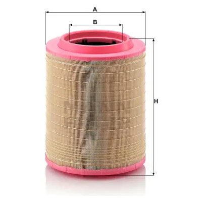 MANN FILTER Vzduchový filtr C 33 1460/1 – Hledejceny.cz