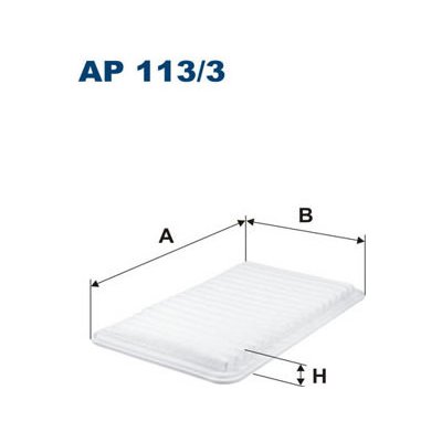 Vzduchový filtr FILTRON AP 113/3 – Hledejceny.cz