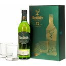 Glenfiddich Whisky 12y 40% 0,7 l (dárkové balení 2 sklenice)