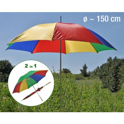 Haushalt International Slunečník 2v1, 150 cm 672832 – Hledejceny.cz