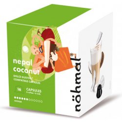 Nohmal Nepal Coconut Kokos pro Dolce Gusto kávovary 8+8 kapslí