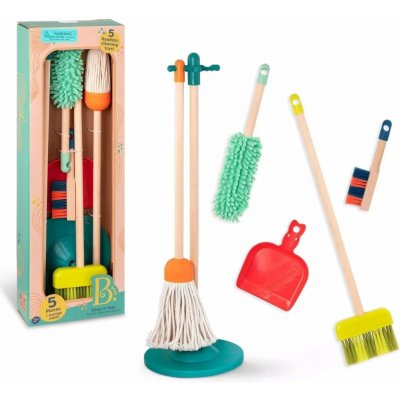 B.Toys dřevěná sada na úklid Clean ‘n’ Play – Zboží Mobilmania