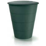 PROSPERPLAST Sud na dešťovou vodu SMOOTH tm. zelený 210l – Sleviste.cz
