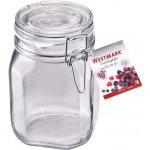 Westmark sklenice s třmenovým uzávěrem a těsněním 1000 ml – Zboží Dáma