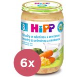 Hipp Bio Těstoviny se zeleninou a smetanou 6 x 220 g – Zboží Mobilmania