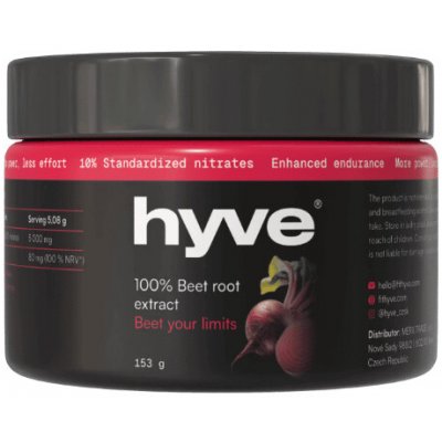 hyve 100 % Extrakt červené řepy 153 g – Zboží Dáma