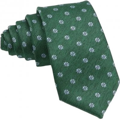 Gaira kravata s květy 7021 světle zelená – Hledejceny.cz