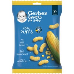 Gerber Snacks kukuřičné křupky 28 g