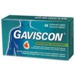 GAVISCON POR 250MG/133,5MG/80MG TBL MND 48 – Hledejceny.cz