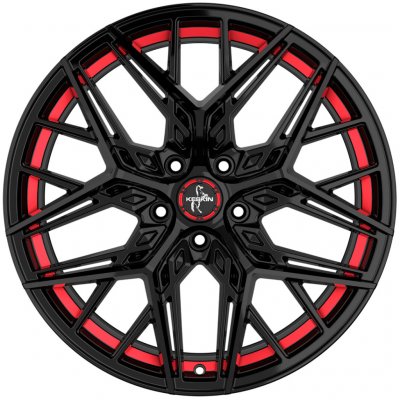 Keskin Kt25 8.5X20 5X108 ET40 black red inside | Zboží Auto