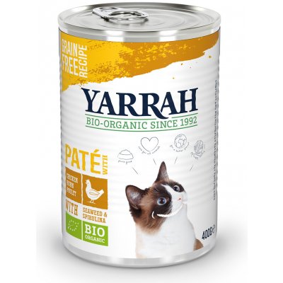 Yarrah Bio Paté Bio kuře 1 x 0,4 kg