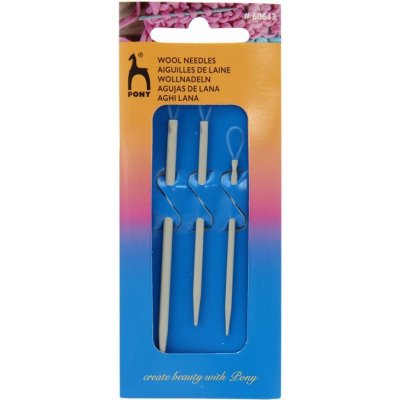 Jehly na vlnu Pony 3 ks – Sleviste.cz