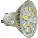 PremiumLED LED žárovka 2W 12xSMD GU10 180lm Teplá bílá