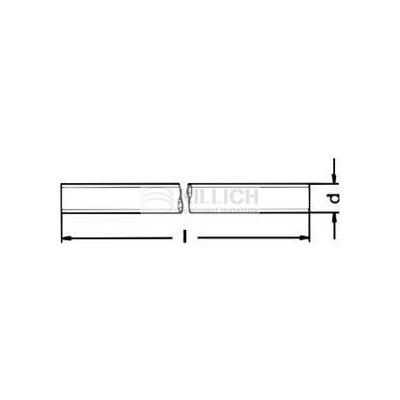 závitová tyč M16x1000 ZINEK 4.8 tol. 6g INDUSTRY DIN 975