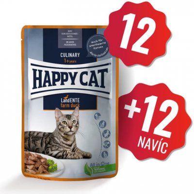 Happy Cat Culinary Land Ente kachna 24 x 85 g