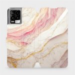 Mobiwear - Realme 8 - VP32S Růžový a zlatavý mramor – Zboží Živě