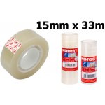 Kores samolepicí páska 15 mm x 33 m – Zboží Živě
