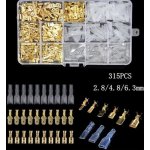 Sada faston konektorů a krytek - 315ks – Zboží Živě