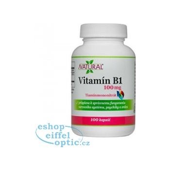 Natural SK Vitamín B1 100 mg 100 kapslí